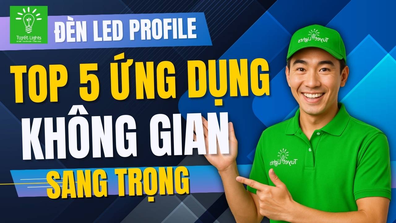 🌟 TOP 5 ỨNG DỤNG ĐÈN LED THANH NHÔM – "BÍ KÍP" NÂNG TẦM KHÔNG GIAN SỐNG SANG TRỌNG 🌟